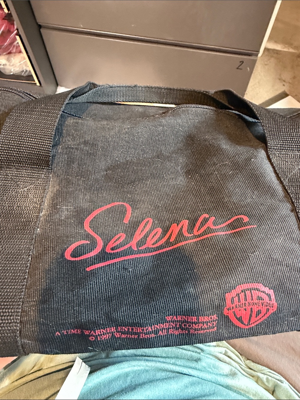 1997 Selena Warner Bros Promotional Duffel Bag - Picture 7 of 7
